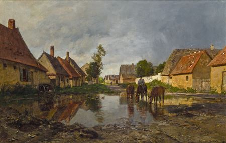 Road in a village
