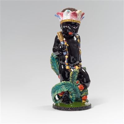 Putto "Africa" by Michael Powolny - Auction record, sale price, and art valuation. Compare with similar artists and explore comparable artworks.
