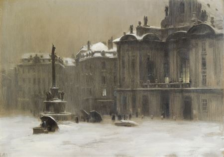 Vienna, Am Hof in winter