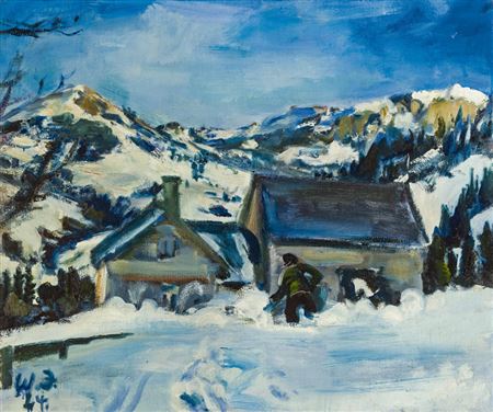 Winterlandschaft, Kornberg