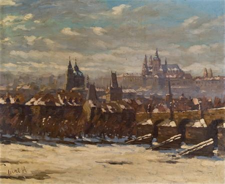 Prag im Winter