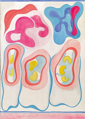Zähne, 1965 by Oswald Oberhuber - Auction record, sale price, and art valuation. Compare with similar artists and explore comparable artworks.