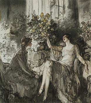 Sample artwork by Henry Raleigh (1880 - 1944), known for magazine illustration, etching - View similar artists and auction records