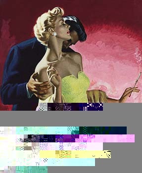 Man Kissing Woman's Neck