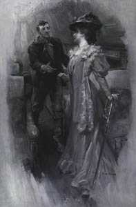 Couple in a Railway Car