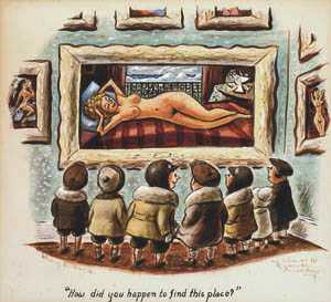 Presentation Cartoon by Whitney Darrow Jr - Auction record, sale price, and art valuation. Compare with similar artists and explore comparable artworks.