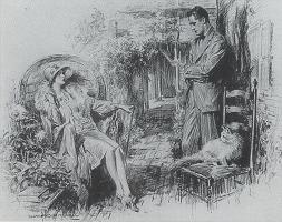 Sample artwork by Charles Davis Mitchell (1887 - 1940), known for illustrator-female figure - View similar artists and auction records