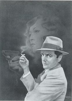 Jack Nicholson with cigarette by Richard Amsel - Auction record, sale price, and art valuation. Compare with similar artists and explore comparable artworks.