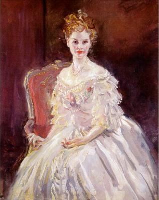 Portrait of the artist's daughter