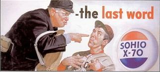 Umpire and ballplayer