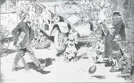 City motorist overwhelmed