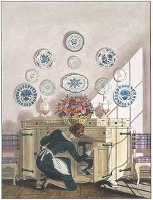 Maid looking into sideboard by Pierre Brissaud - Auction record, sale price, and art valuation. Compare with similar artists and explore comparable artworks.