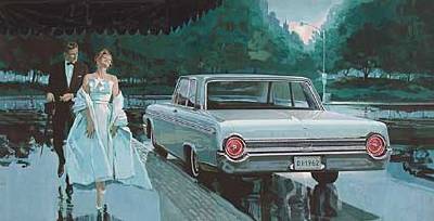 Couple in Evening Dress