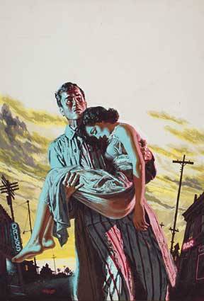 Man Carrying Unconscious Woman