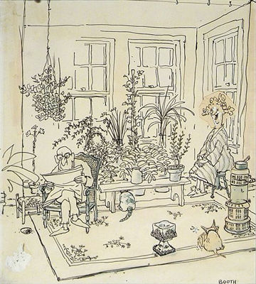 Couple in Sunroom