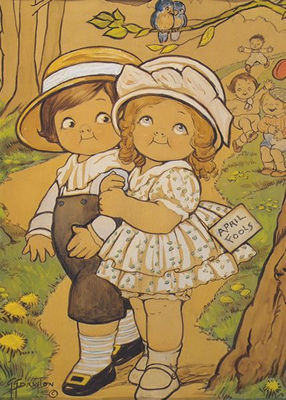 Young Couple on Path by Grace Drayton - Auction record, sale price, and art valuation. Compare with similar artists and explore comparable artworks.
