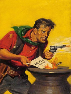 Gunslinger buring death warrent