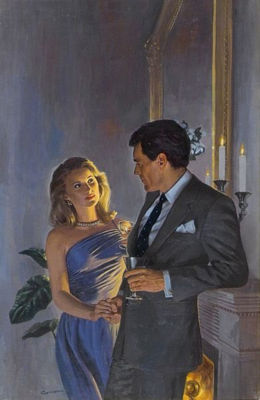 Sample artwork by Mac (McCauley) Conner (1913 - 2019), known for illustrator, droll genre, portrait - View similar artists and auction records