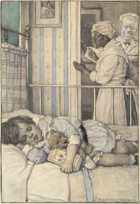 Fast Asleep Advertisement, Cream of Wheat, 1908-1909