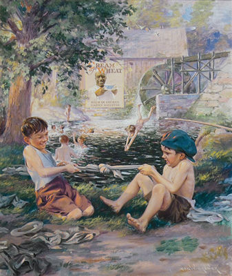 The Makings Of A Man Advertisement, Cream of Wheat, 1924