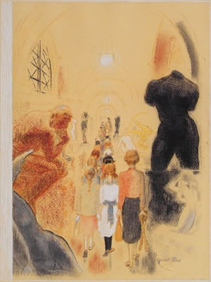 Sample artwork by Garrett Price (1896 - 1979), known for illustrator, cartoonist, genre - View similar artists and auction records
