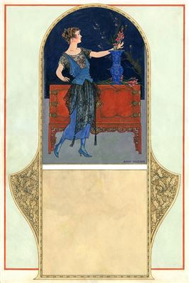 Young woman in lace, arranging flowers in a chinese vase. by Jessie Gillespie - Auction record, sale price, and art valuation. Compare with similar artists and explore comparable artworks.