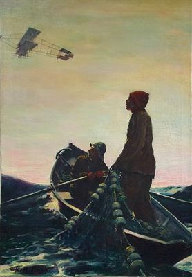 Magazine cover, Popular Magazine, March 10, 1911