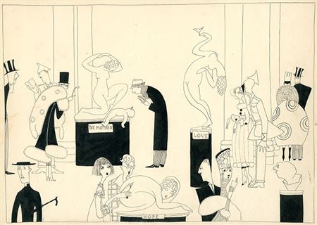 Illustration, Vanity Fair; publisher: (Condé Nast), ca. 1925