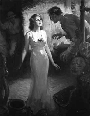 Woman Hypnotized Outside an African Hut by Walter G Ratterman - Auction record, sale price, and art valuation. Compare with similar artists and explore comparable artworks.