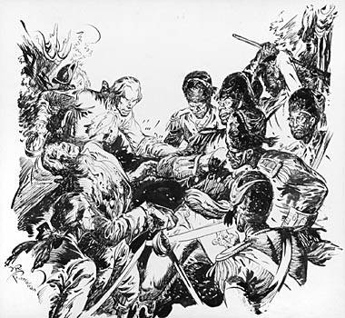 Pitched Battle Scene with Black Soldiers by John Flanagan - Auction record, sale price, and art valuation. Compare with similar artists and explore comparable artworks.