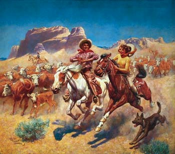 Artwork by Walter Hinton