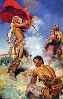 Indians Sending Smoke Signals