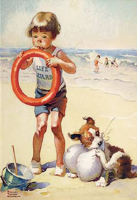 Young Boy Life Guard