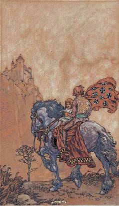 Mounted Knight and Child by Franklin Booth - Auction record, sale price, and art valuation. Compare with similar artists and explore comparable artworks.