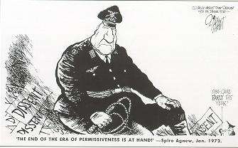 Spiro Agnew in Nazi uniform