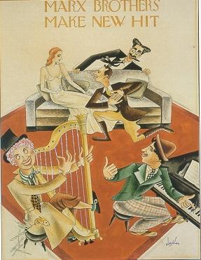 Marx Brothers courting red
