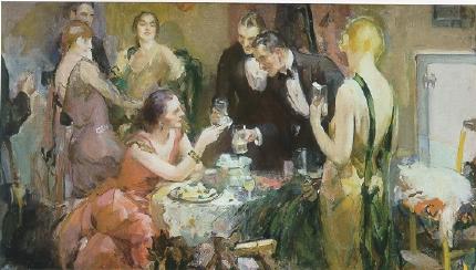 Formal party having improm