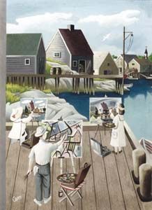 Sample artwork by Charles Martin (1910 - 1995), known for illustration - View similar artists and auction records