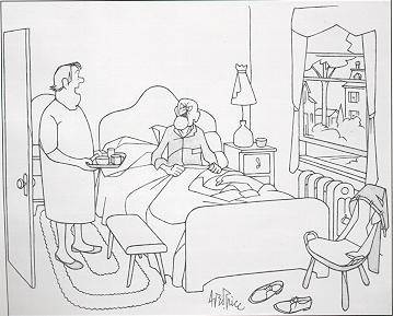 Woman bringing breakfast by George Price - Auction record, sale price, and art valuation. Compare with similar artists and explore comparable artworks.
