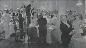 Restaurant scene