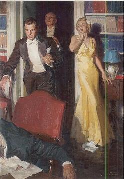 Formally dressed people