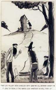 Sample artwork by Paul Webb (Born 1902), known for illustrator-cartoonist - View similar artists and auction records