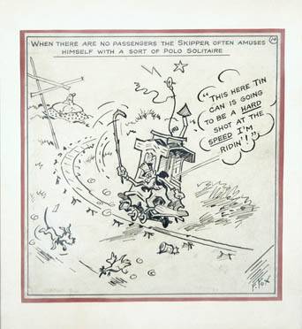 Panel Cartoon (Toonerville Trolley)