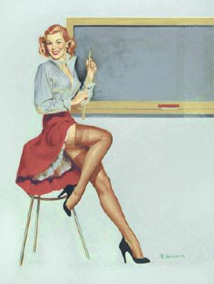 Skantily Clad Teacher