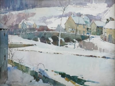 Paysage de neige
