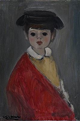 Jeune espagnole by Sofia Morales - Auction record, sale price, and art valuation. Compare with similar artists and explore comparable artworks.