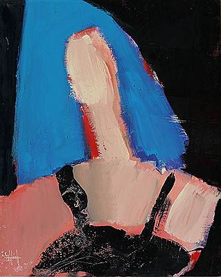 Sample artwork by Victor Hasch (1945 - 2012), known for painting - View similar artists and auction records