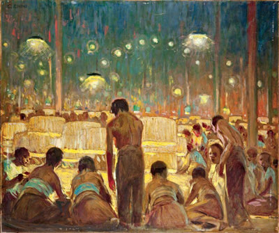 "Nella Bisca del Gran Cinese a Bangkok" - ("La Bisca San-Pen" 1912)