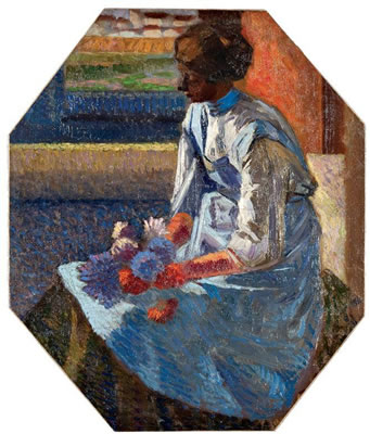 "Ragazza con fiori" 1912 by Carlo Erba - Auction record, sale price, and art valuation. Compare with similar artists and explore comparable artworks.