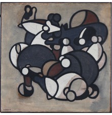 Sample artwork by Nino Aimone (1932 - 2005), known for painting - View similar artists and auction records
